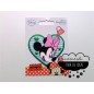 Parches bordados termoadhesivos - Minnie Mouse