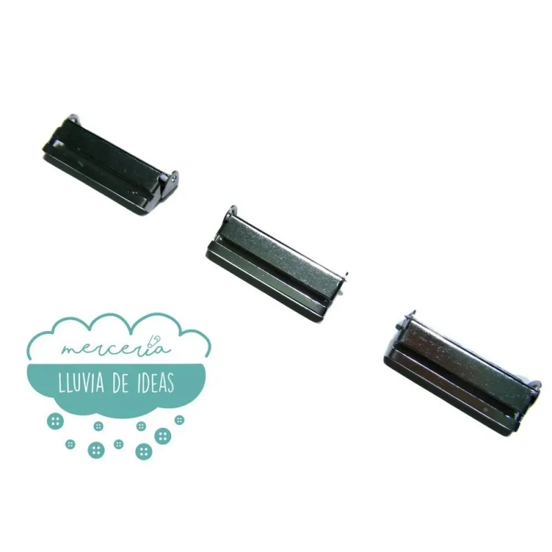 Regulador de metal para tirantes 35 mm. Mercería Lluvia de Ideas