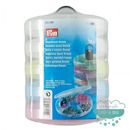 Cajas de almacenamiento apilables 'Donuts' - Prym