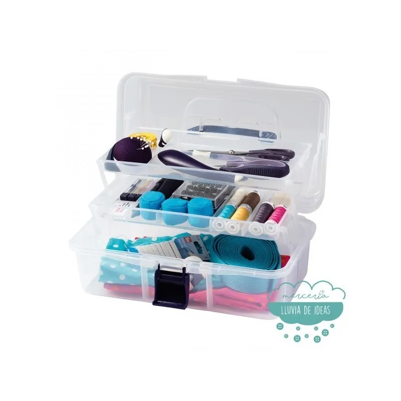 Caja de costura transparente - Prym