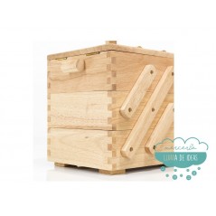 Costurero de madera rectangular extensible - Prym