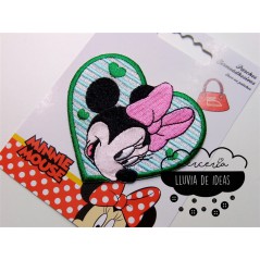 Parches bordados termoadhesivos - Minnie Mouse