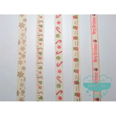 Cintas decorativas navideñas