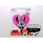 Parches bordados termoadhesivos - Minnie Mouse