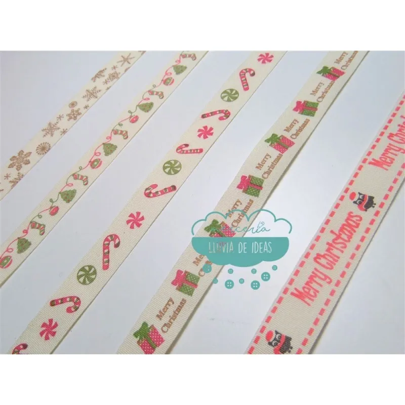 Cintas decorativas navideñas