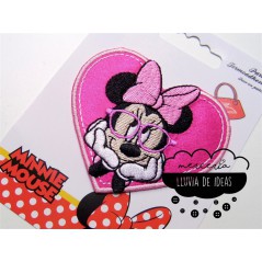 Parches bordados termoadhesivos - Minnie Mouse