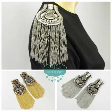 Aplique hombreras decorativas - Serie Escudo