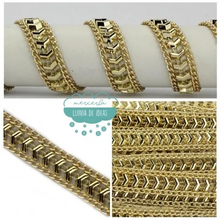 Tira metálica termoadhesiva - Serie Boris