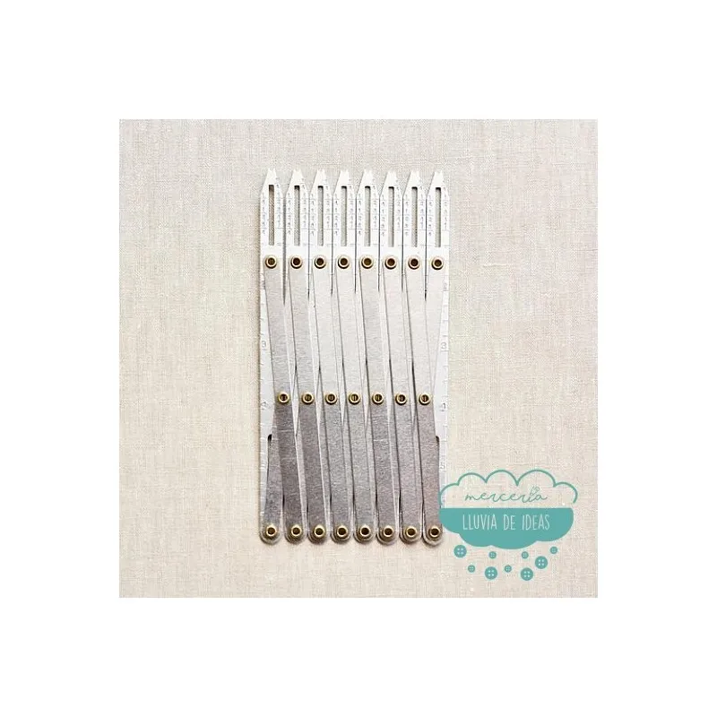 Regulador de medidas para botones - Simflex Mercería Lluvia de Ideas