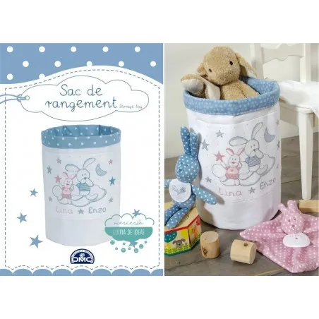 Kit punto de cruz DMC - Baby Conejitos