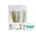 Kit punto de cruz DMC - Caravana Les Fleurs