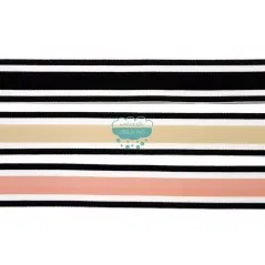 Goma Elástica De Rayas 40 Mm. - Serie Sport