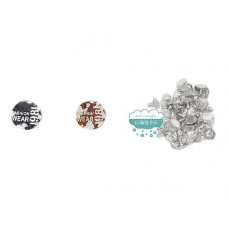 Botón metálico para vaquero - Serie Fashion Wear