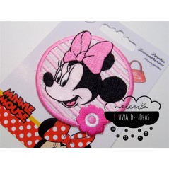 Parches bordados termoadhesivos - Minnie Mouse