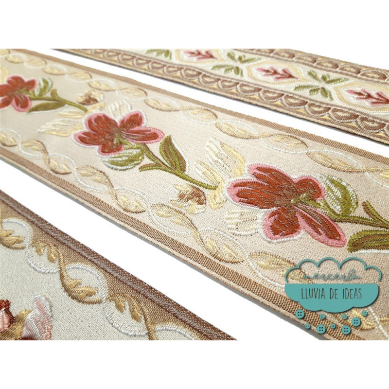 Galón Jacquard - Varias medidas - Serie Atria