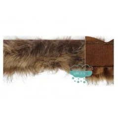 Cuello para capucha de pelo ecológico