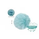 Pompones de pelo ecológico - Ø 6 cm.