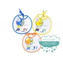 Babero rizo impermeable pack 3 unidades - Modelo Osito en globo