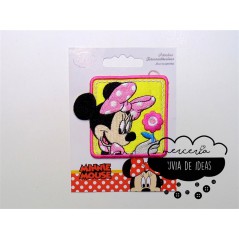 Parches bordados termoadhesivos - Minnie Mouse