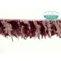 Fleco de plumas de gallo - Varios colores