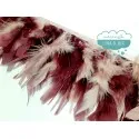 Fleco de plumas de gallo - Varios colores
