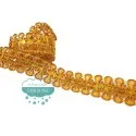 Pasamanería metalizada con lentejuelas - Serie Pétalos
