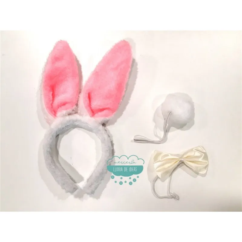 Set disfraz de conejita Mercería Lluvia de Ideas