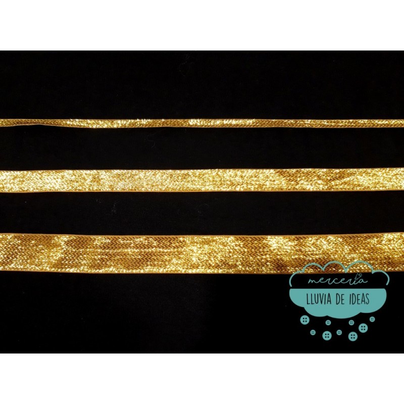 Cinta Lurex Dorado 20 mm