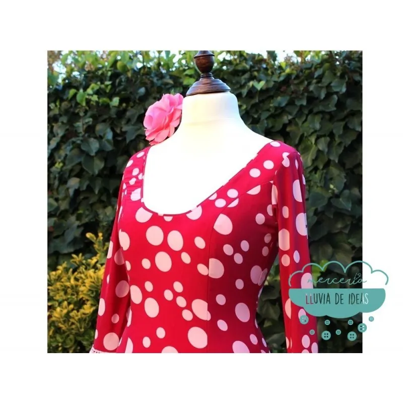 Patrones de mujer - Vestido de flamenca canastero