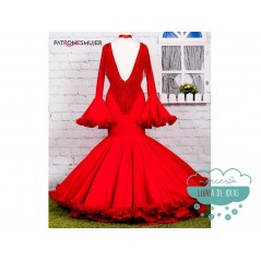 Patrones De Mujer - Vestido De Flamenca Clavel