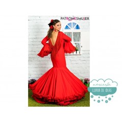 Patrones De Mujer - Vestido De Flamenca Clavel