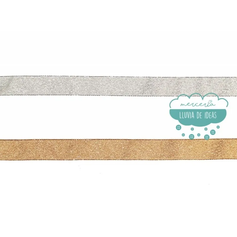Cinta lamé con hilo de lúrex - Serie Sandra