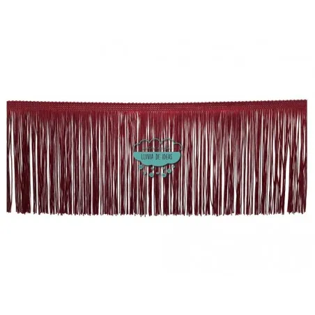 Fleco de cuquillo liso 15 cm. - Varios colores