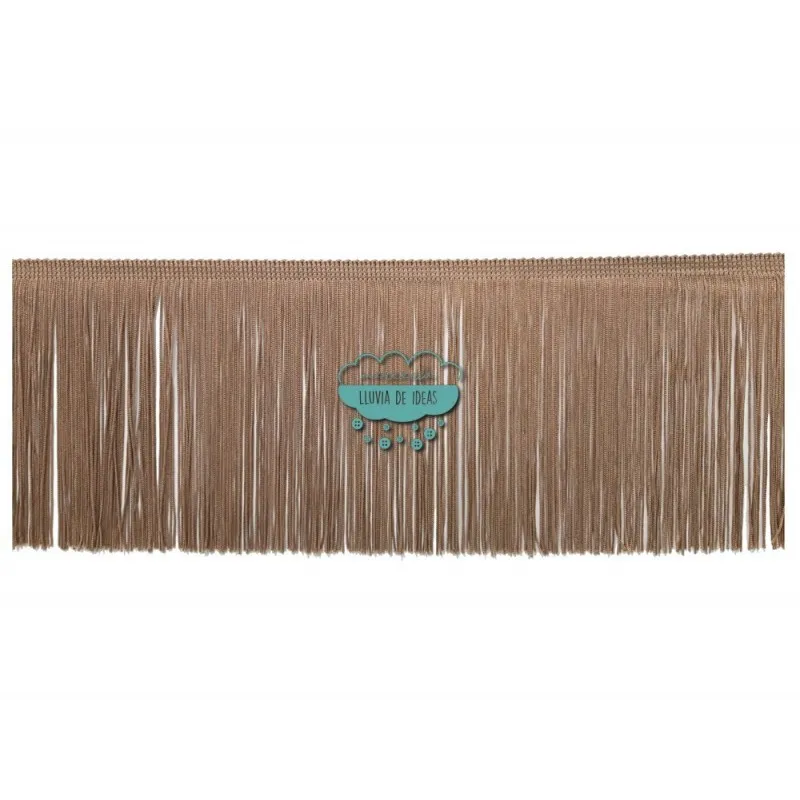 Fleco de cuquillo liso 15 cm. - Varios colores Mercería Lluvia de Ideas