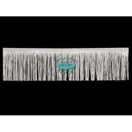 Fleco de cuquillo liso 10 cm. - Varios colores