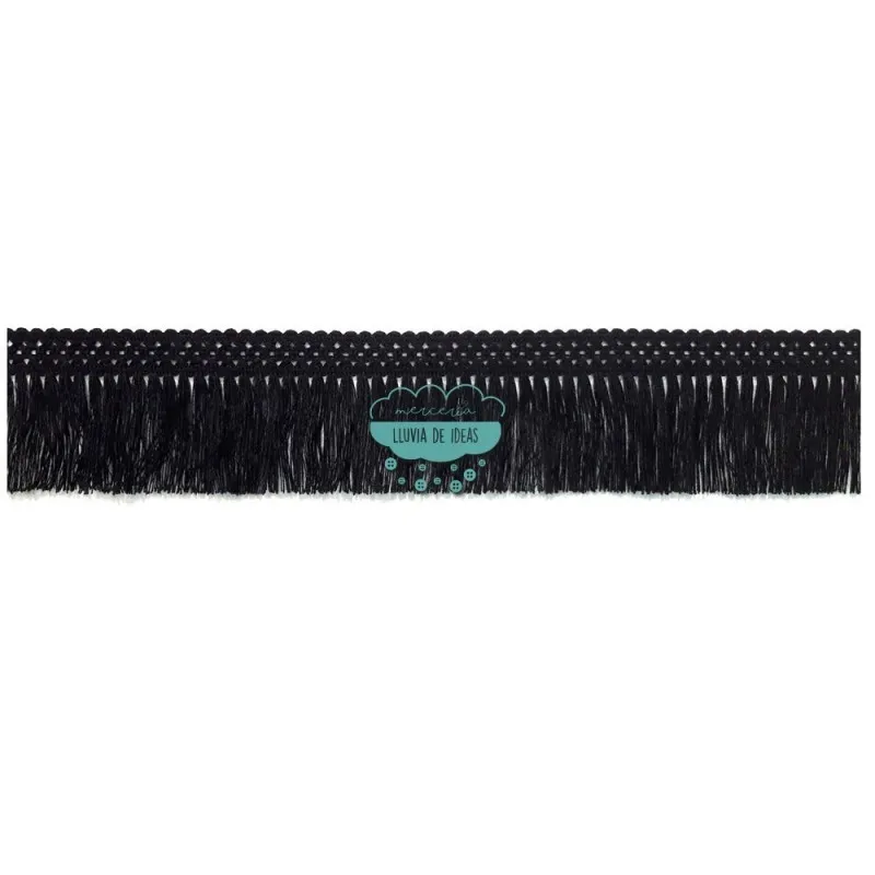Fleco acrílico enrejado 7 cm. - Varios colores