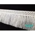 Fleco acrílico enrejado 7 cm. - Varios colores