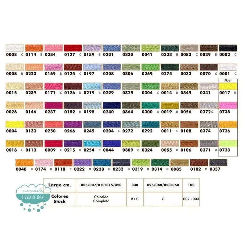 Fleco de cuquillo liso 40 cm. - Color blanco