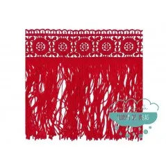 Fleco de guipur con entredós de flores - Varios colores - Serie Rose