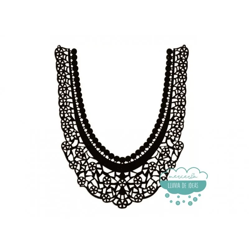 Cuellos de antelina troquelada - Serie Covandonga