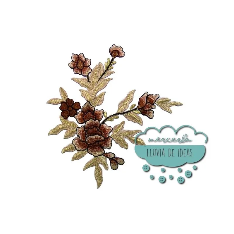 Aplicación bordada - Serie Carmen