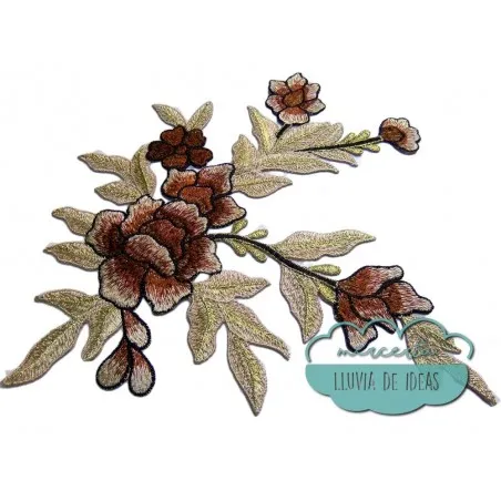 Aplicación bordada - Serie Carmen