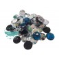 Piedra acrílica redonda cristal Ø 20 mm. - Varios colores Piedra acrílica redonda cristal Ø 20 mm. - Varios colores