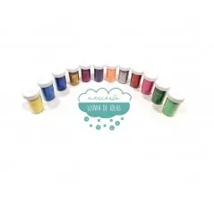 Bote de purpurina con dosificador - Varios colores