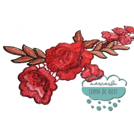 Aplicación bordada - Serie Macarena