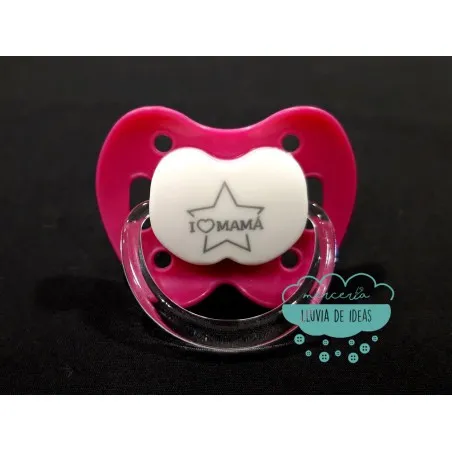 Chupete Retro - I ❤ mamá