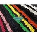 Cinta de organza fruncida 28 mm. - Varios colores