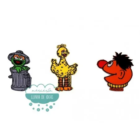 Parches bordados para ropa 🌧️Mercería Lluvia de Ideas