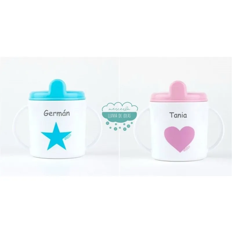 Taza antigoteo personalizada con asas Mercería Lluvia de Ideas