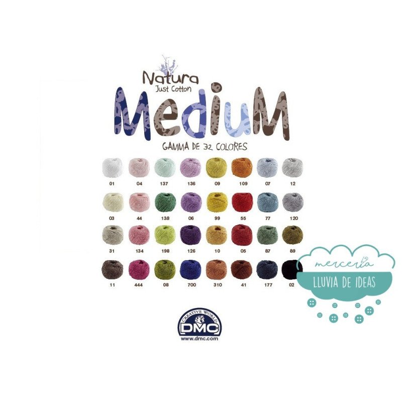 Hilo de algodón DMC - Natura Medium Just Cotton